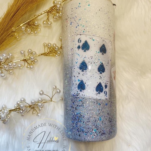 Alice in Wonderland Sexy Glitter Tumbler - Picture 3 of 15